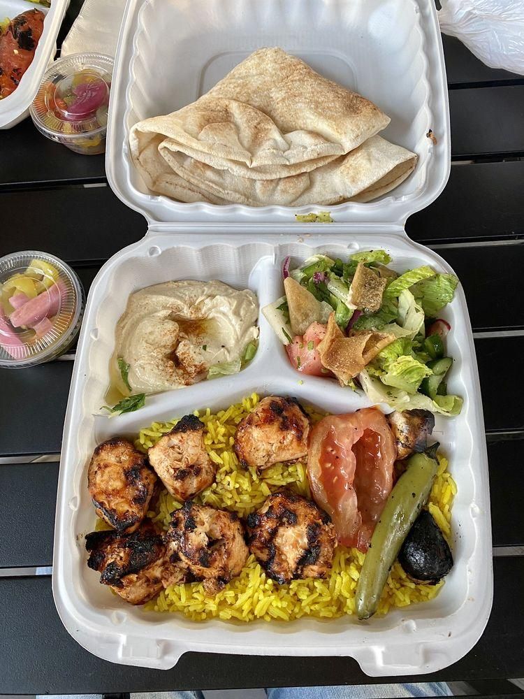 Chicken Kebab Plate dish