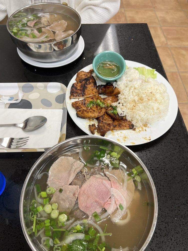 Pho dish