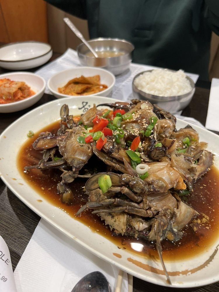 Ganjanggyejang dish