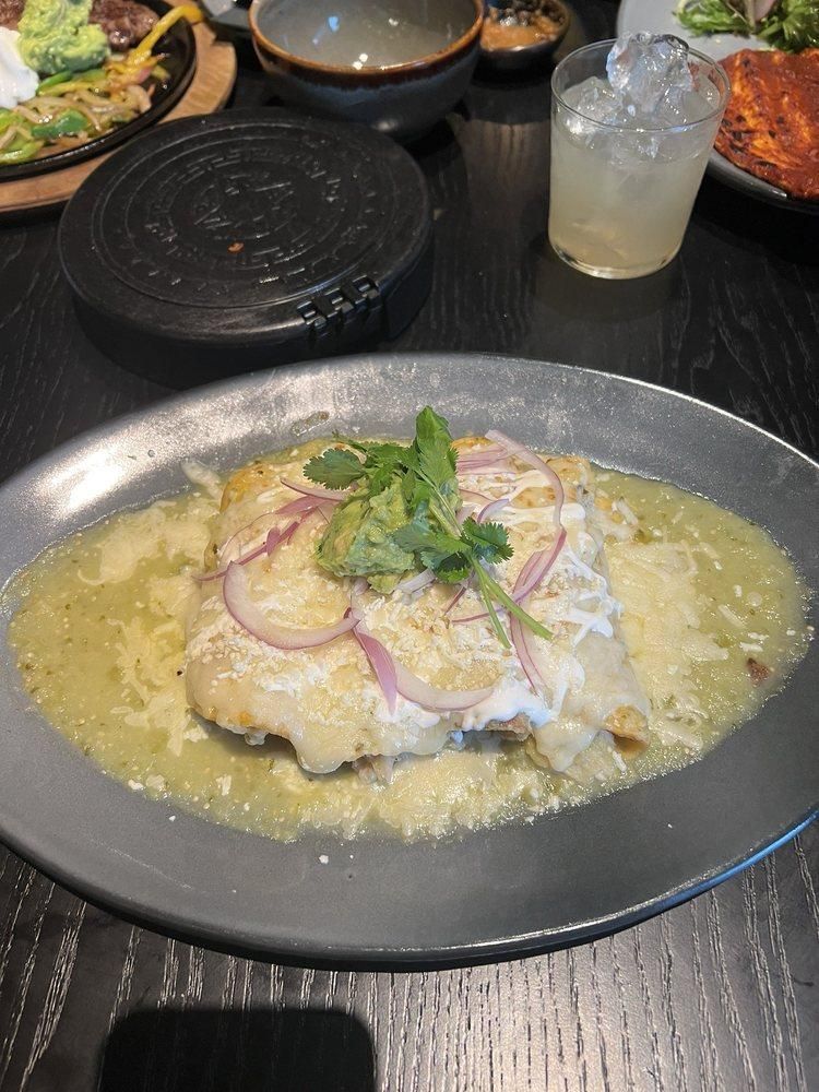 Enchiladas dish