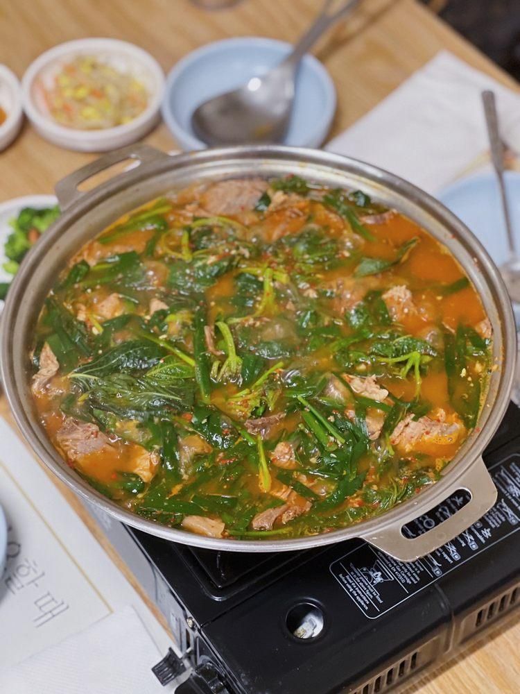 Black Goat Meat Stew dish