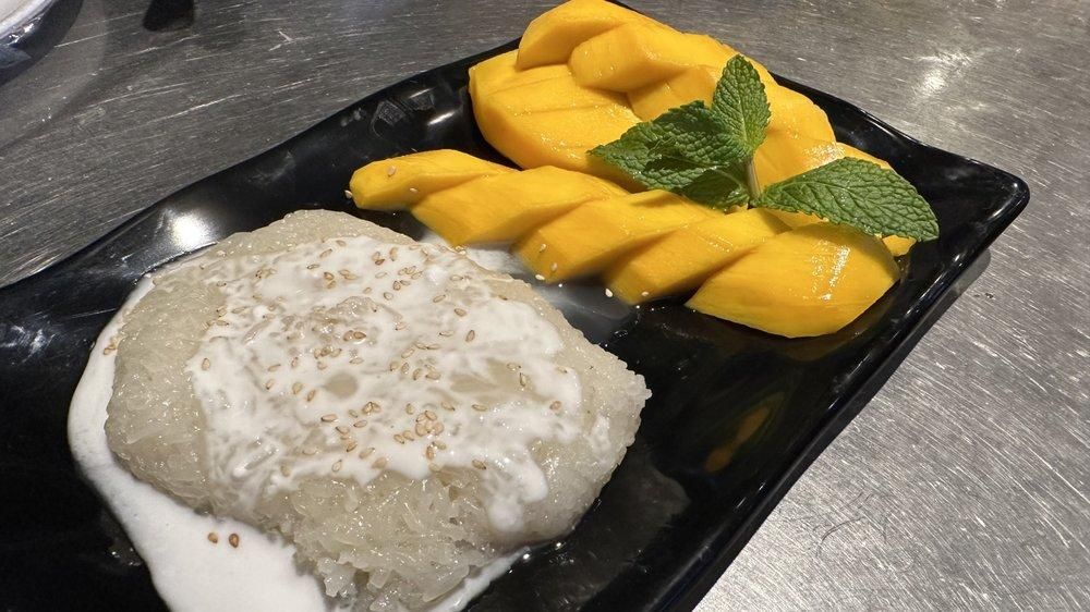 Mango Sticky Rice dish