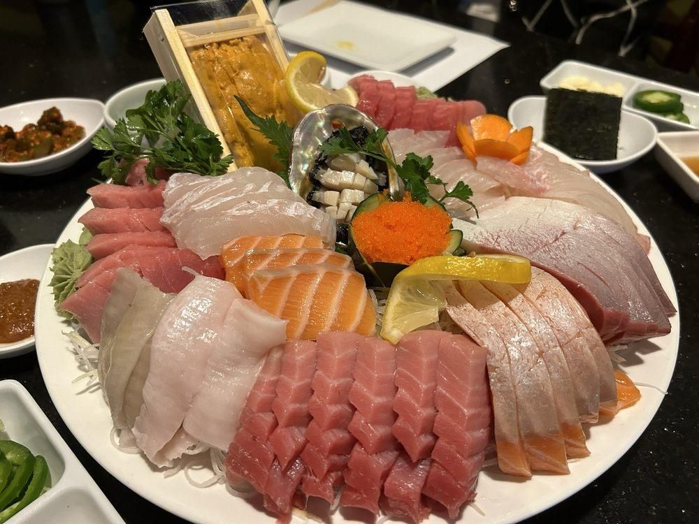 Mixed Sashimi dish