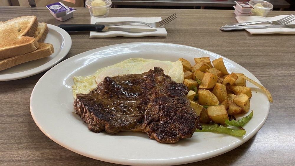 Steak & Eggs dish