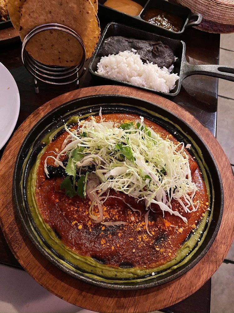 Enchiladas dish