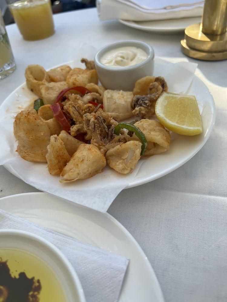Calamari dish