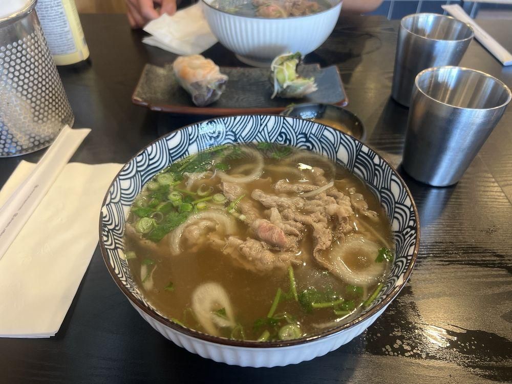 Beef Wagyu Pho dish