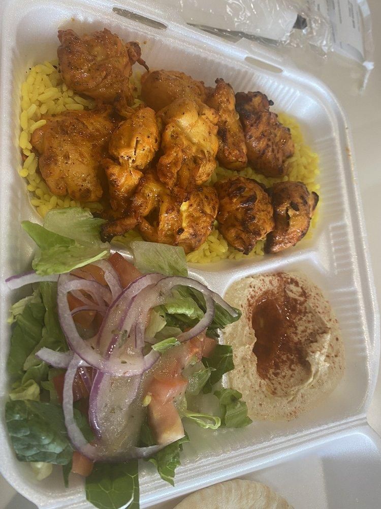 Chicken Kabob dish