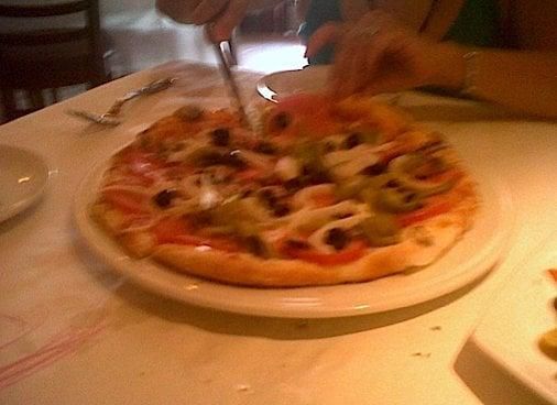 Pizza dish