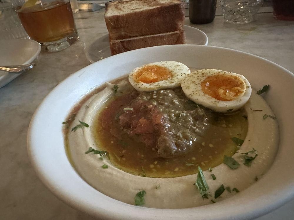 Hummus & Tahini dish