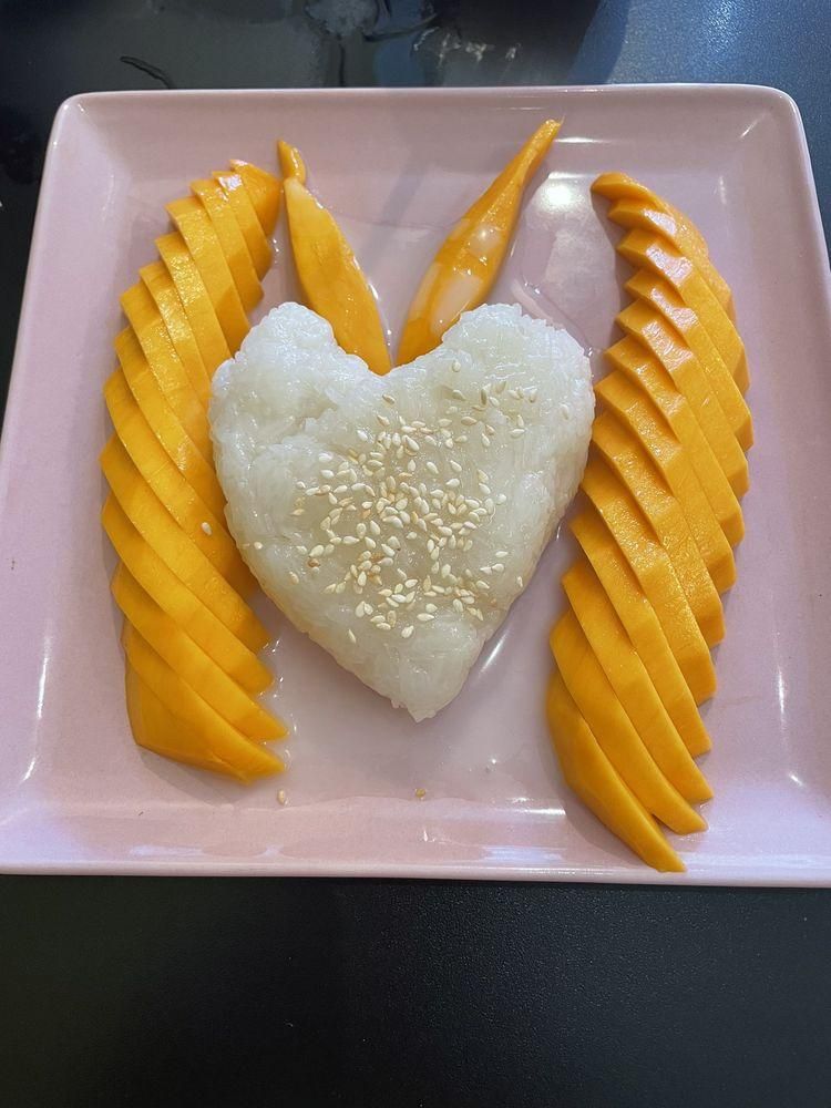 Mango Sticky Rice dish