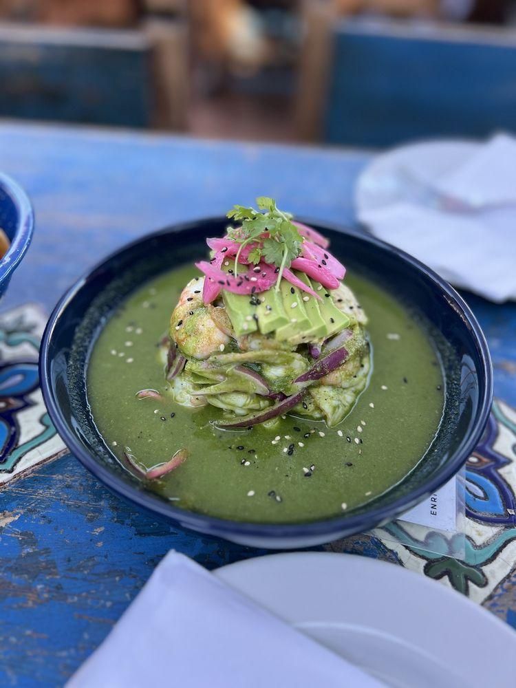 Aguachile dish