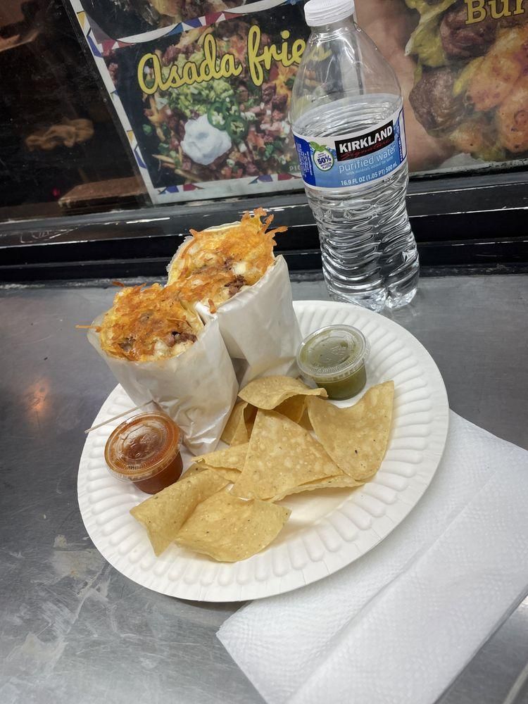 California Burrito dish
