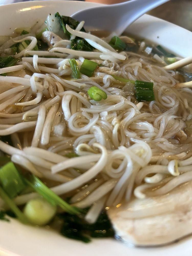Chicken Pho dish
