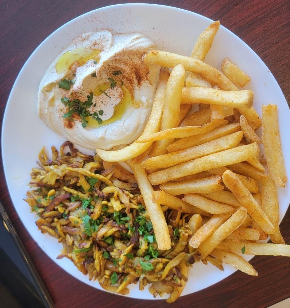 Vegan Shawarma dish
