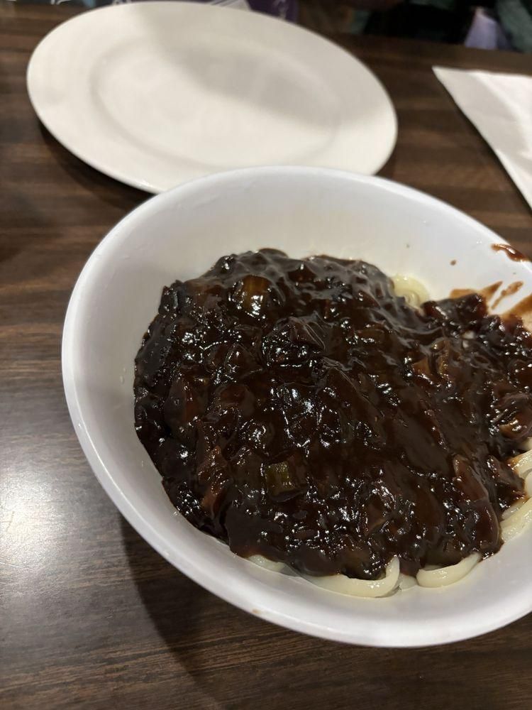 Black Bean Noodles dish