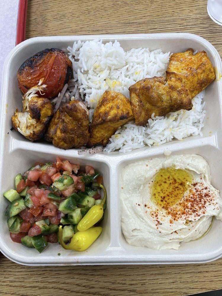 Chicken Kabob dish
