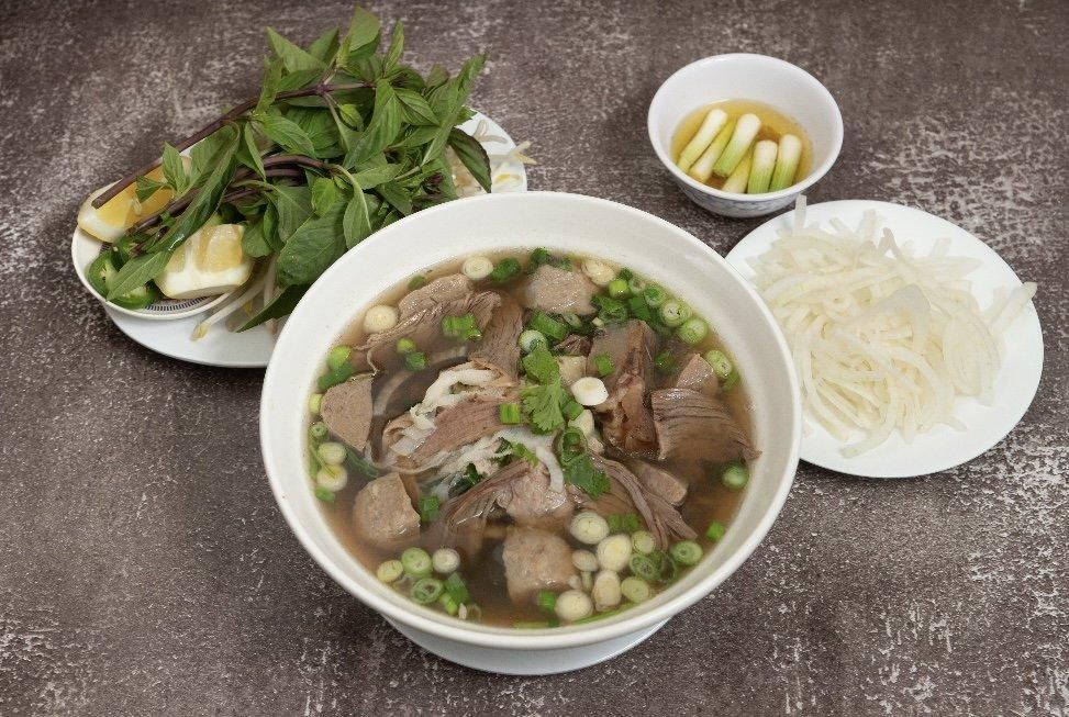 Pho dish