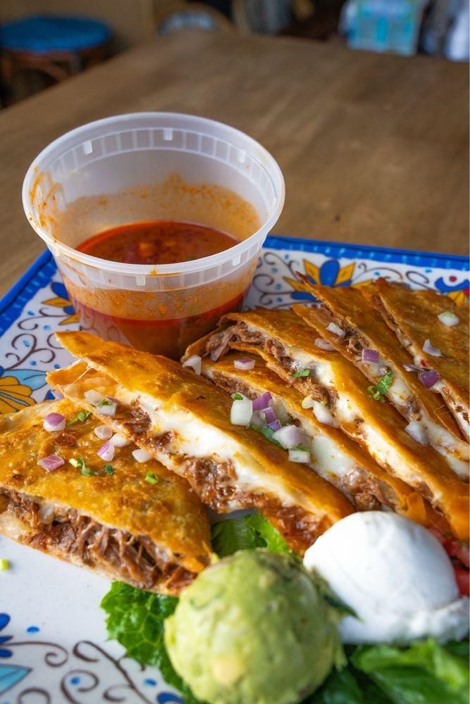 Birria Quesadilla dish