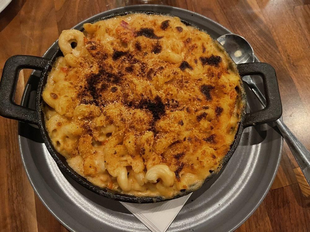 Lobster Mac & Cheese dish