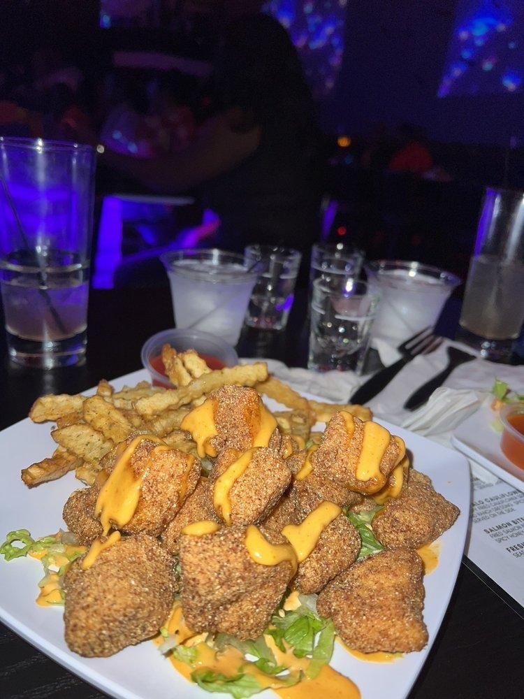 Salmon Bites dish
