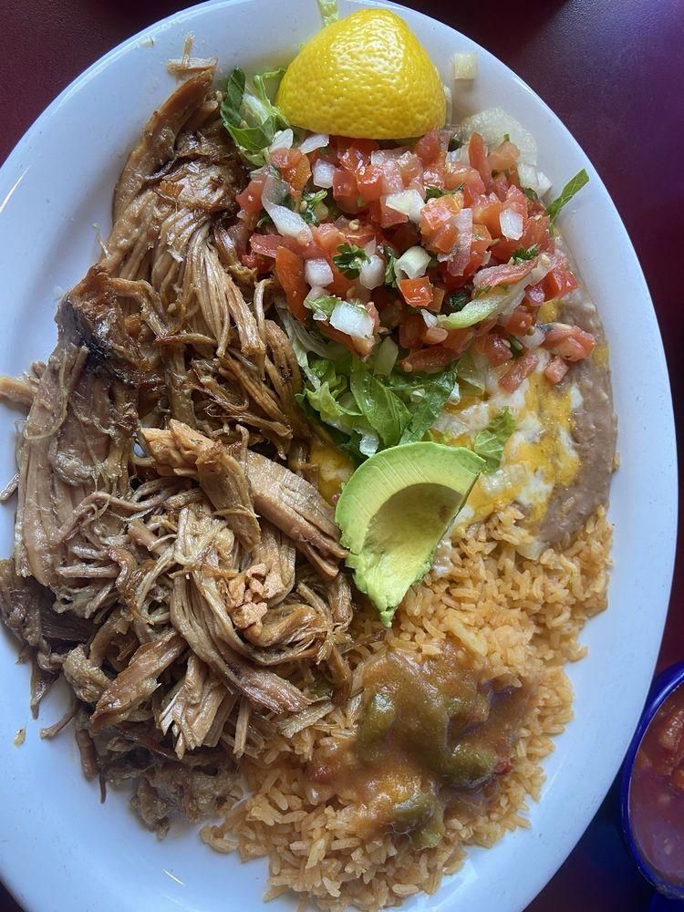 Carnitas dish