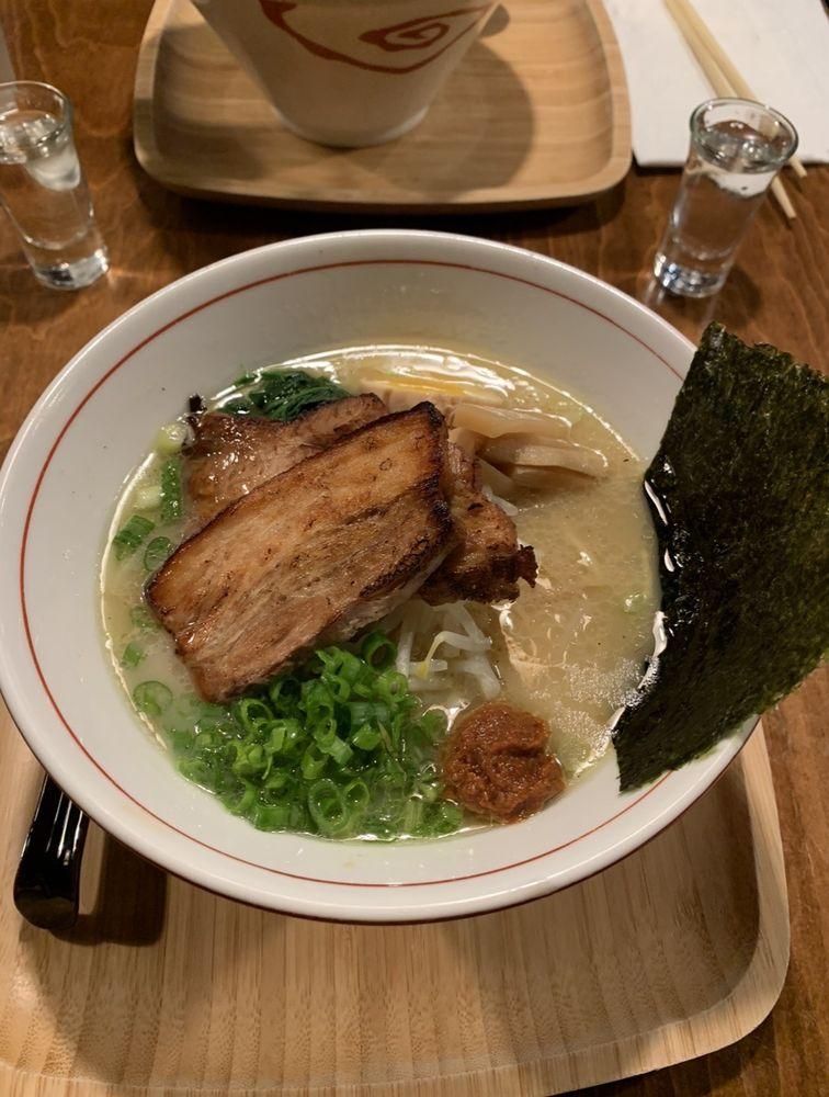 Spicy Garlic Ramen dish
