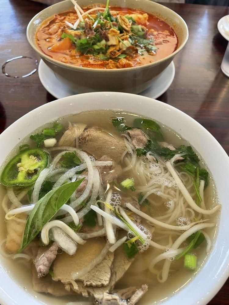 Pho dish