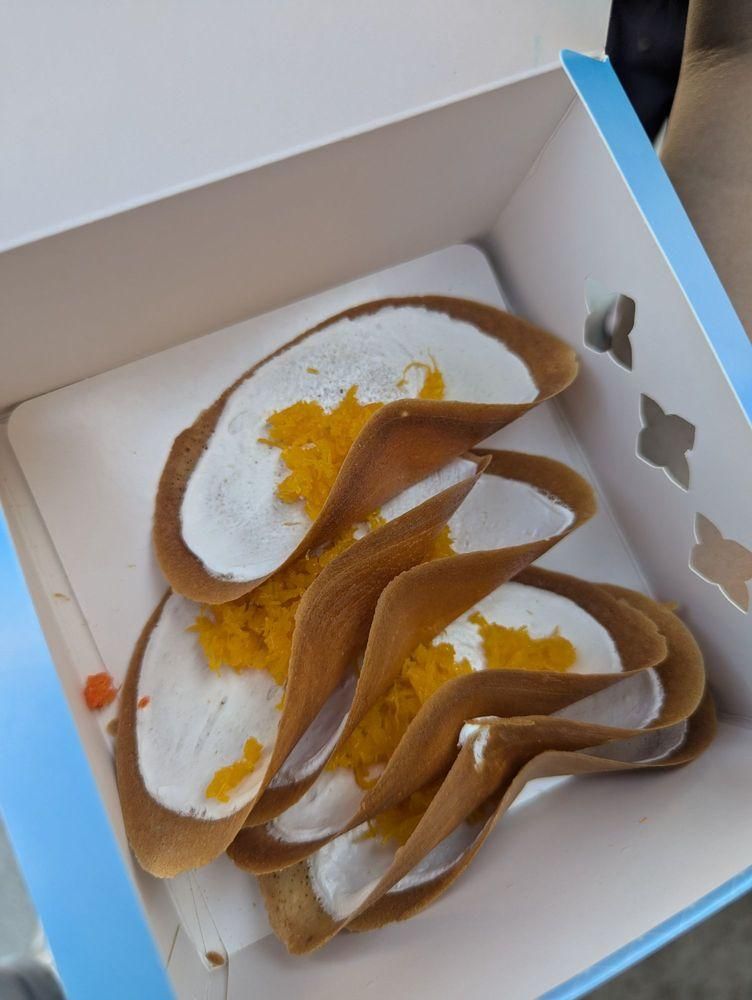 Crispy Crepes dish