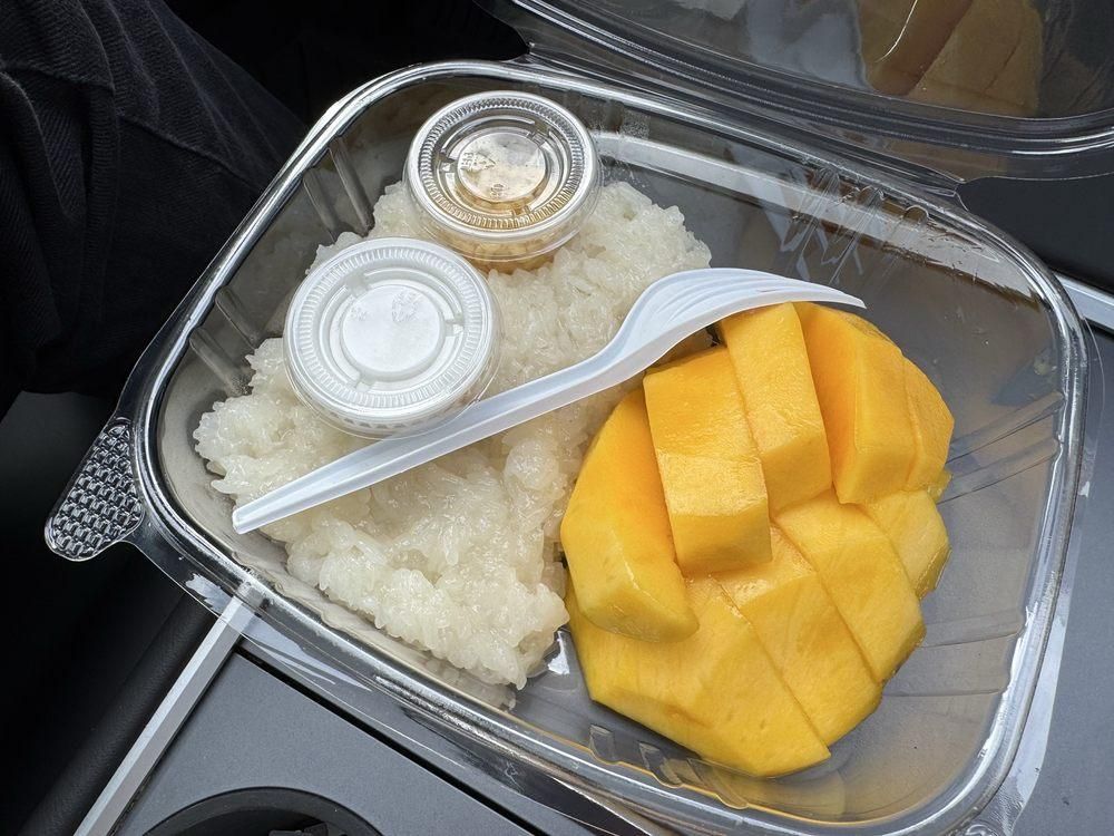 Mango Sticky Rice dish