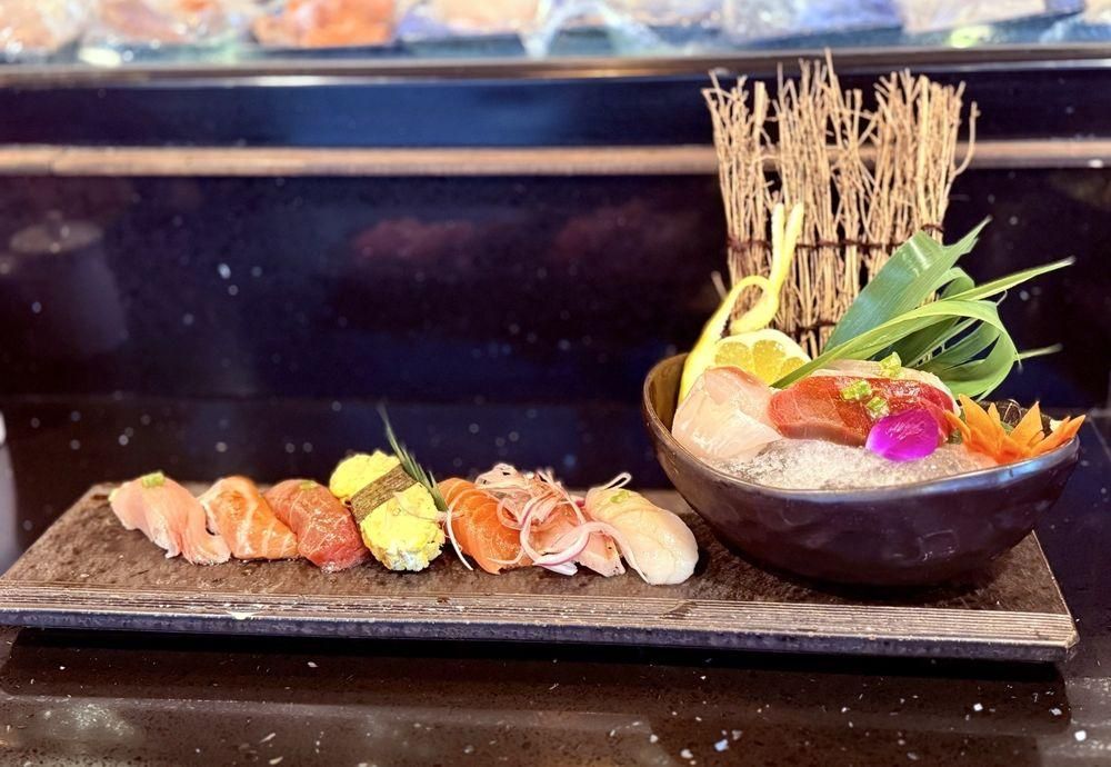 Sashimi dish