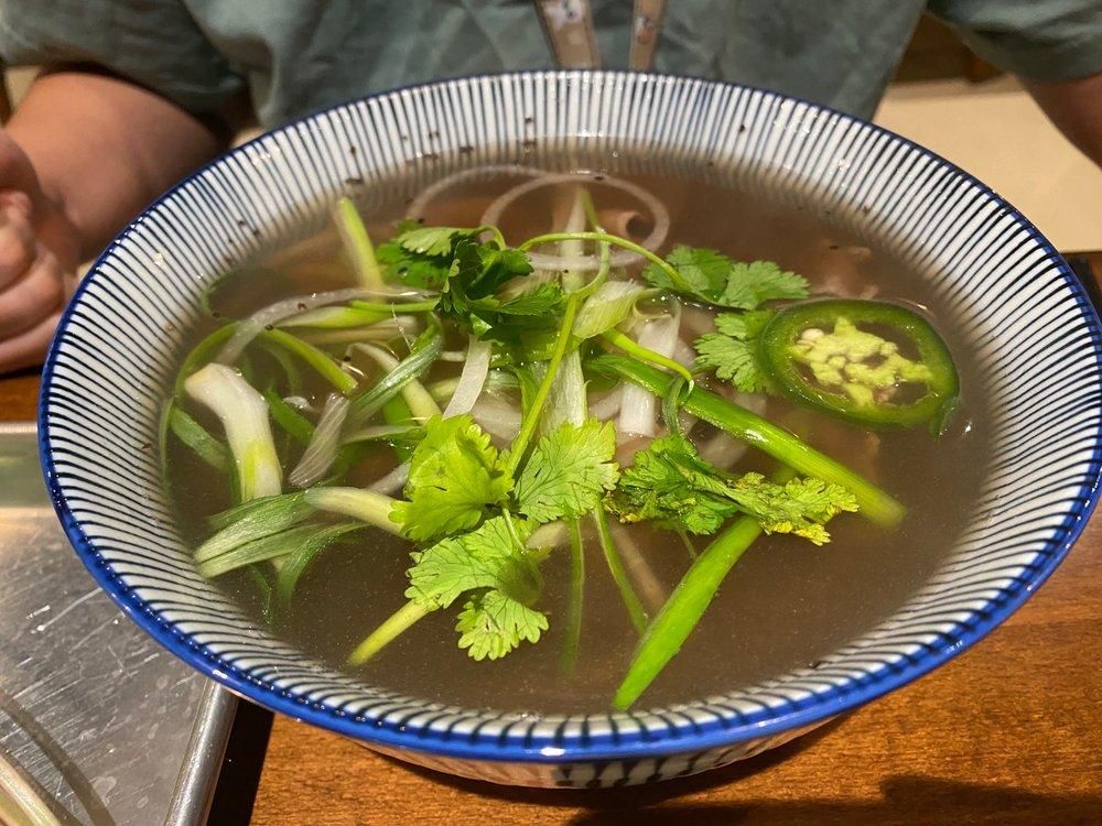 Pho dish