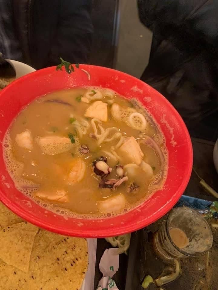 Seafood dish