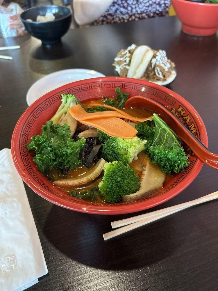 Vegetable Ramen dish