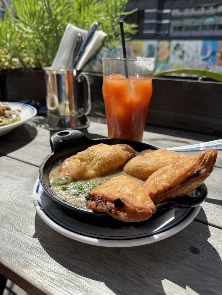 Chicken Pot Pie Bites dish