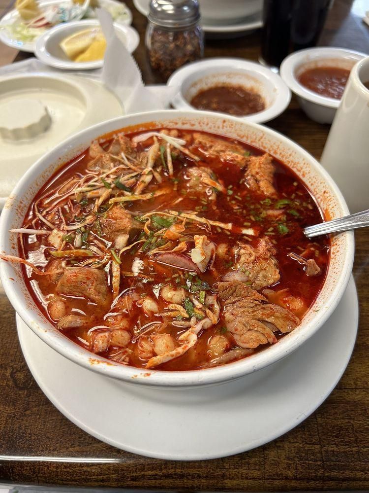 Pozole dish
