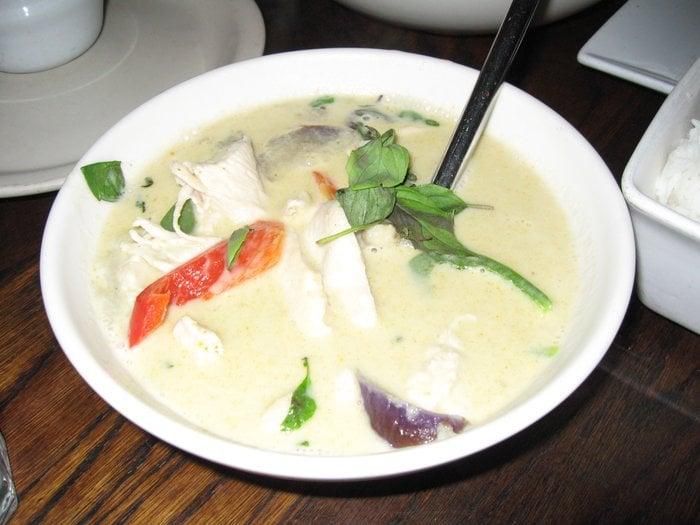 Green Curry dish
