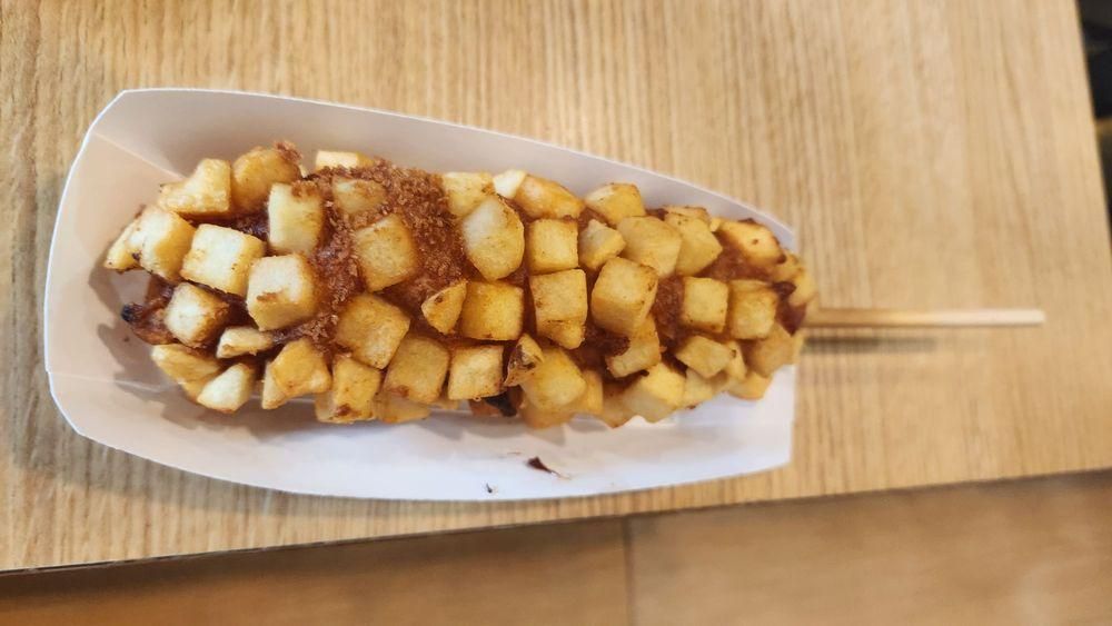 Korean Hot Dogs dish