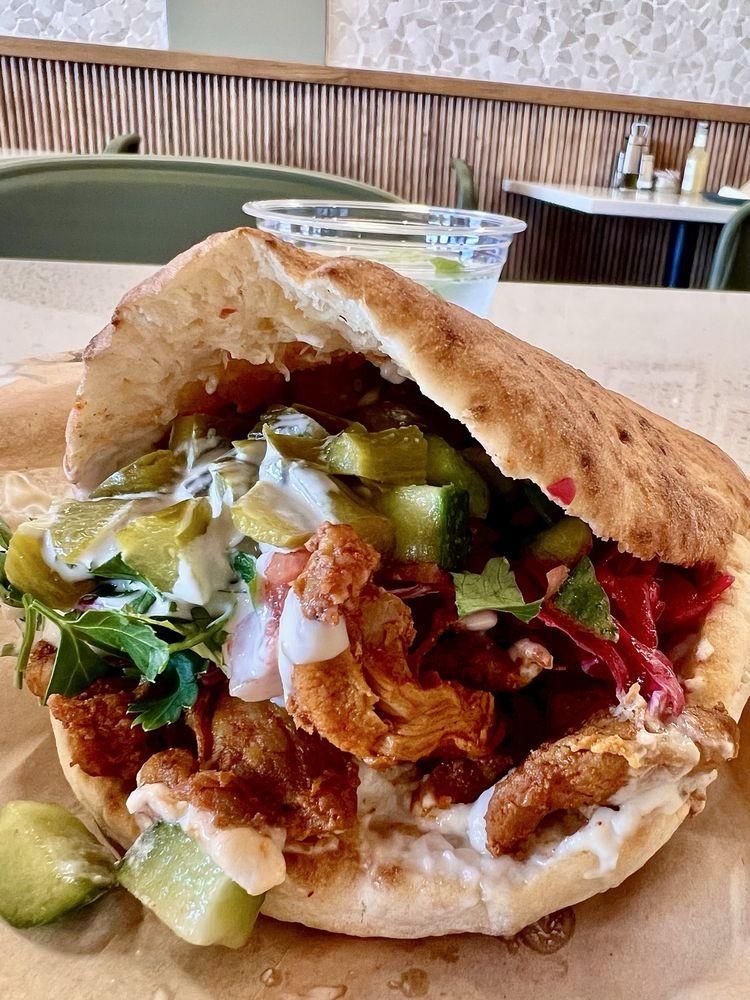 Chicken Pita Sandwich dish