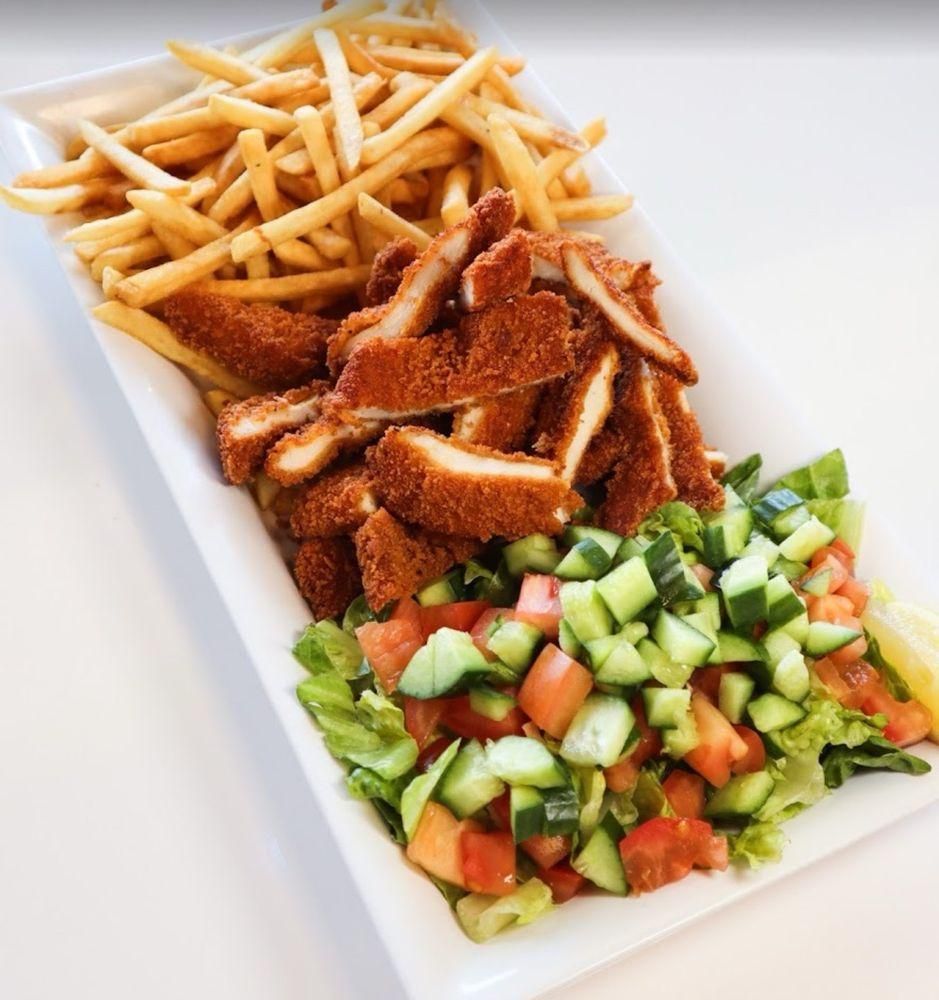 Schnitzel Baguette dish