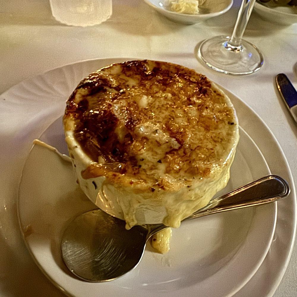 French Onion Soup dish