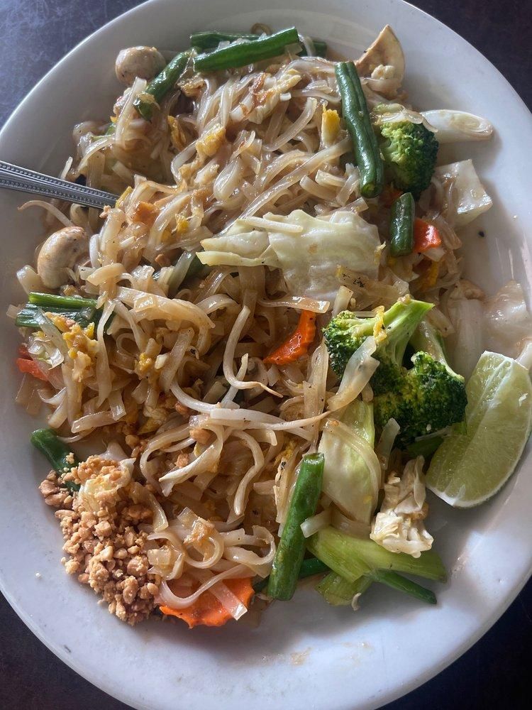 Pad Thai dish