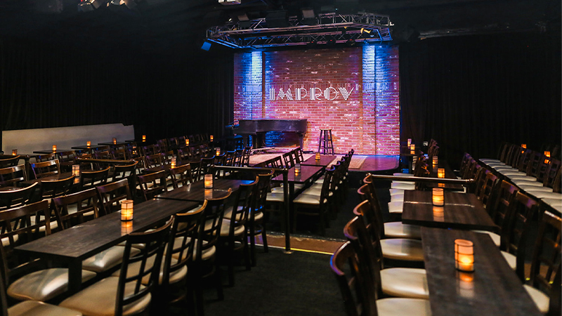 Los Angeles - Hollywood Improv restaurant