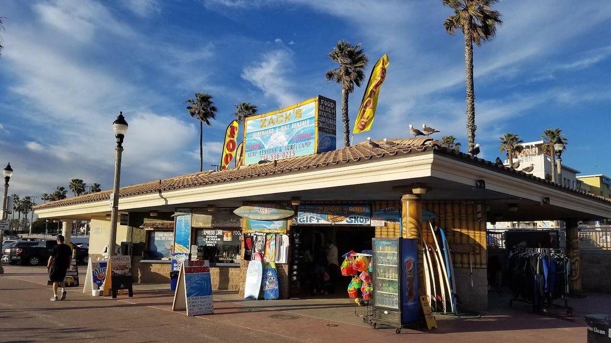 Huntington Beach - Zack's restaurant