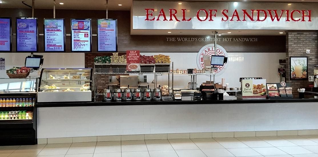 Los Angeles - Earl of Sandwich restaurant