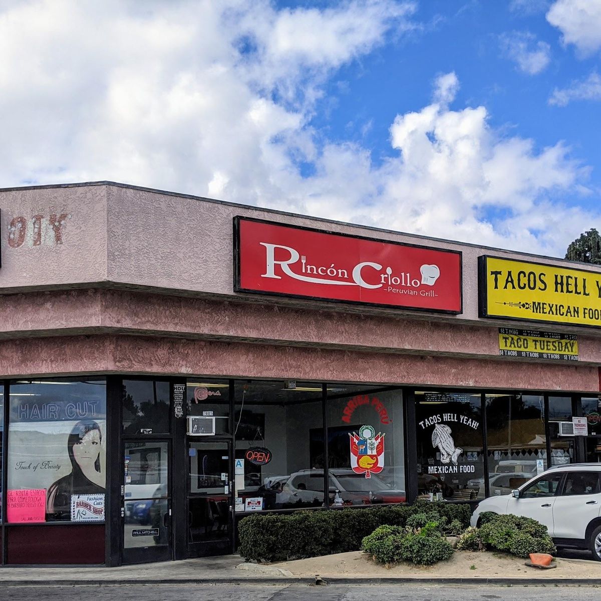 Los Angeles - El Rincón Criollo restaurant