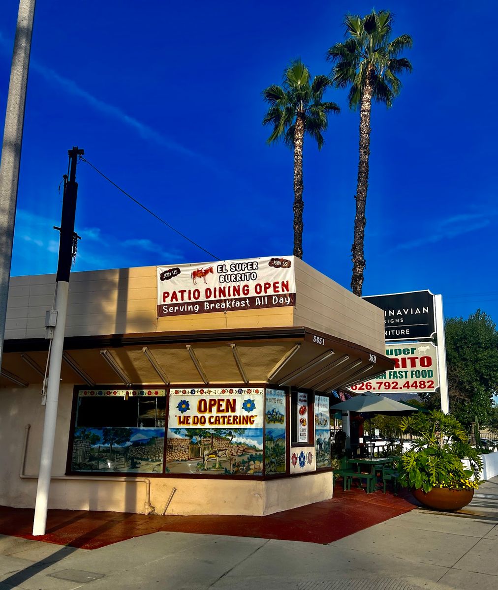 Pasadena - El Super Burrito restaurant