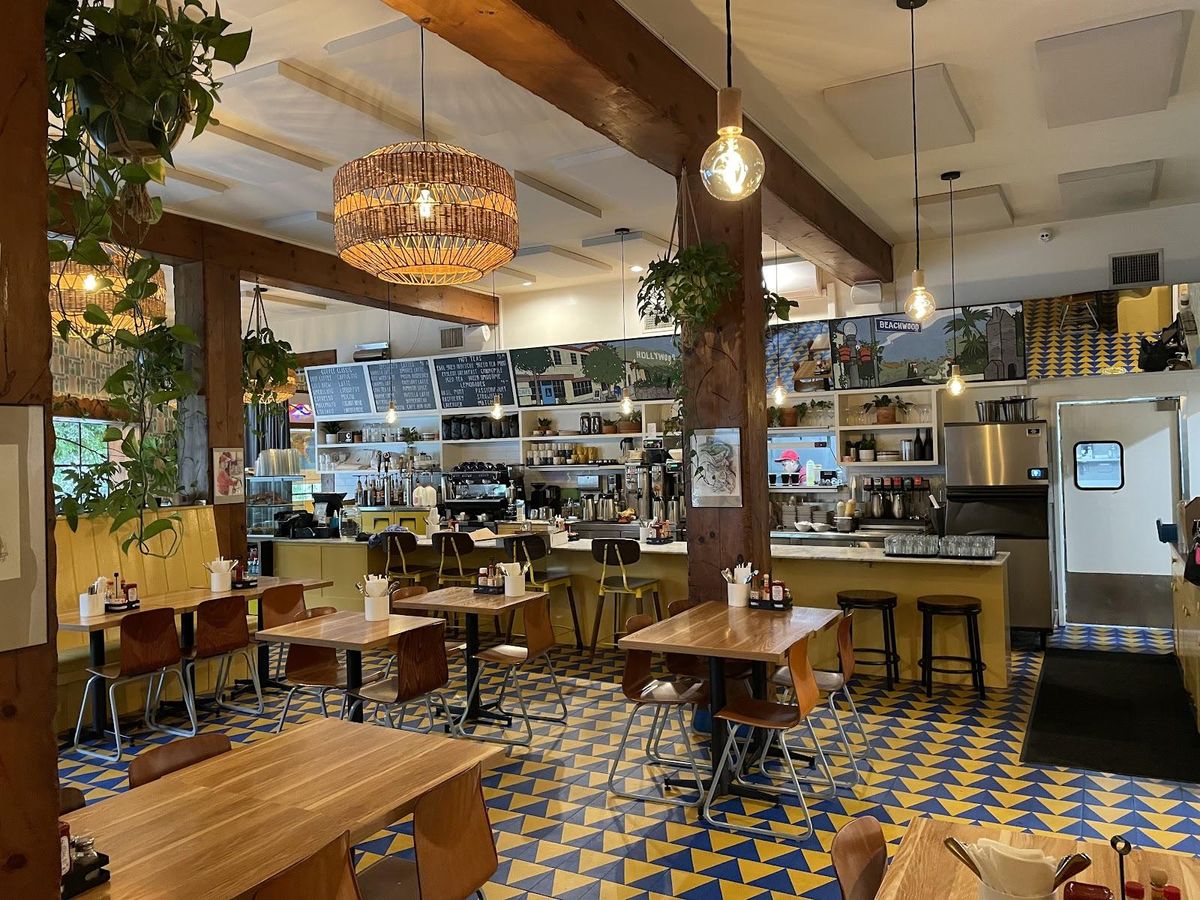 Los Angeles - Beachwood Cafe restaurant
