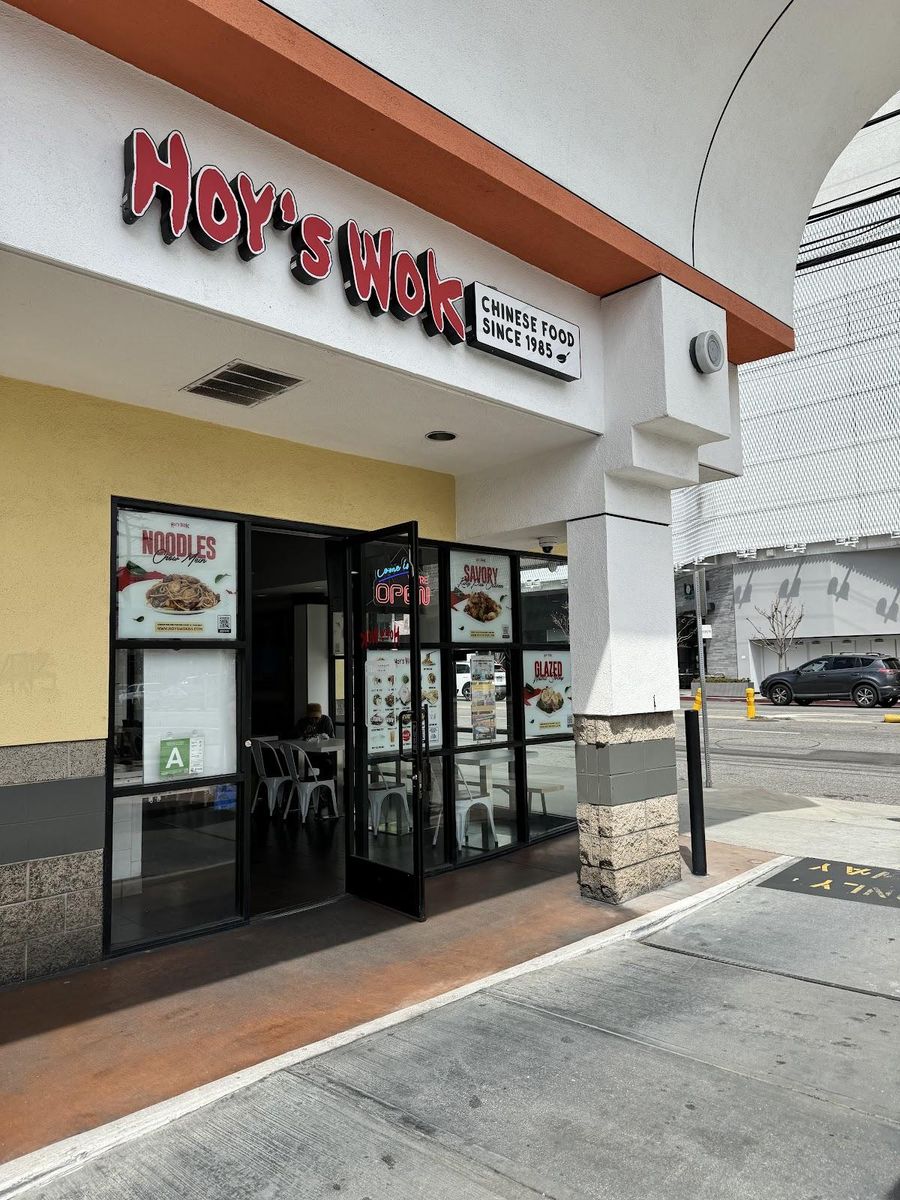 Los Angeles - Hoy's Wok Chinese Food restaurant