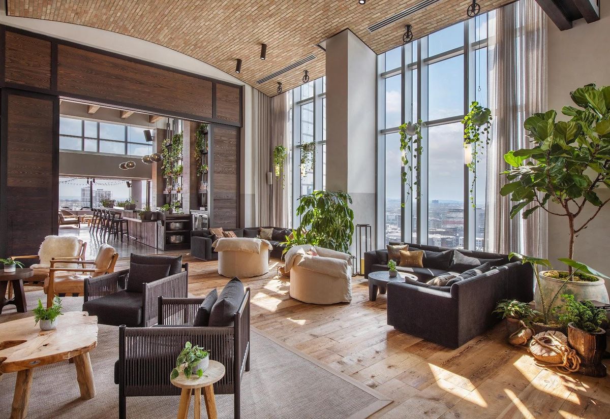 Nashville - Harriet's Rooftop restaurant